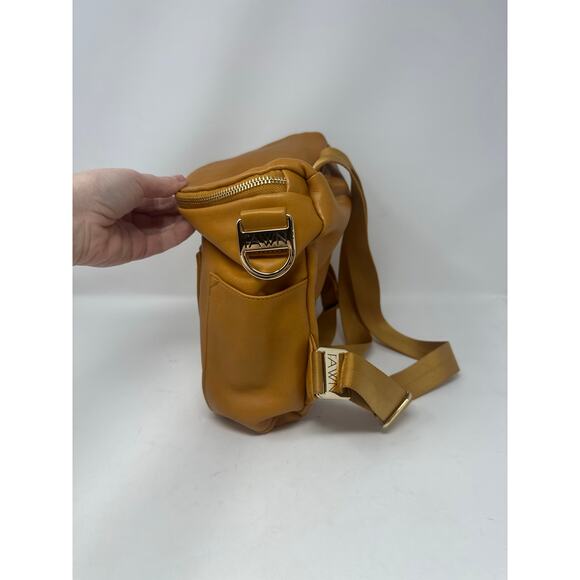 Fawn Design Mini Backpack Convertible Bag Tan - Picture 6 of 11